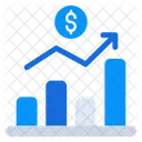 Wachstumsdiagramm Geschaftsanalyse Diagrammprasentation Symbol