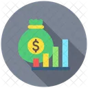 Finanzielles Wachstum  Symbol