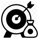 Sparziel Finanzziel Einkommensziel Symbol