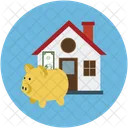 Finanzierung Sparen Sparschwein Symbol