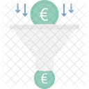 Finanzierungsfluss  Symbol