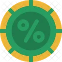 Finanzierungsrabatt  Symbol