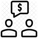 Finanzkommunikation  Symbol
