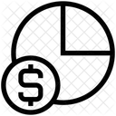 Dollar Kreisdiagramm Dollar Diagramm Symbol