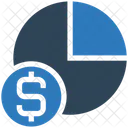 Dollar Kreisdiagramm Dollar Diagramm Symbol