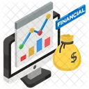 Finanzmanagement Geschaftsinfografik Geldverwaltung Symbol