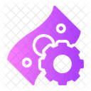 Getriebe Zahnrad Management Symbol