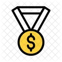 Finanzmedaille  Symbol