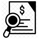 Finanzprufung Symbol
