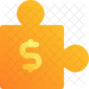 Puzzle Geld Dollar Symbol