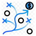 Strasse Strategie Finanzen Symbol