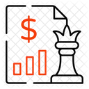 Finanzstrategie  Symbol