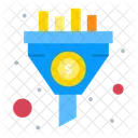 Finanztrichter  Symbol