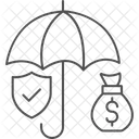 Finanzversicherung  Symbol