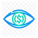 Finanzielle Vision  Symbol