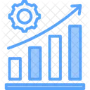 Wachstum Analytik Aktien Symbol