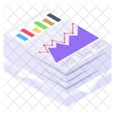 Verkaufsdiagramm Kapitalwachstum Unternehmensstatistik Symbol