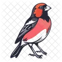 Finch Blue Jay Feather Creature Icon