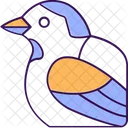 Finch Wagtail Bird Icon