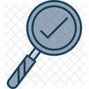 Find Glass Magnifying Icon