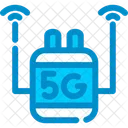 5 G Repeater Amplification Icon
