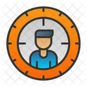 Find Human Magnifier Icon