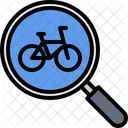 Find Bicycle  Icon