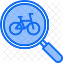 Find Bicycle  Icon