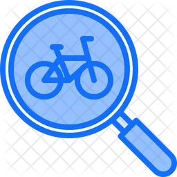 Find Bicycle  Icon