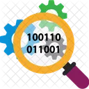 Find Binary Code  Icon