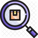 Find Magnifier Search Parcel Icon