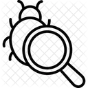 Find Bug Antivirus Bug Analysis Icon