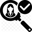 Find Candidate Recruit Search Icon