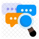 Find Chat Search Message Bubble Chat Icon