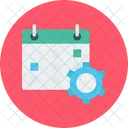Event Schedule Setting Calendar Setting Change Setting Icon