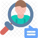 Talent Search Recruitment Icon