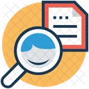 Find File Magnifier Icon