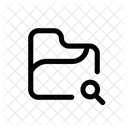 Find Folder Search Folder Documents Icon