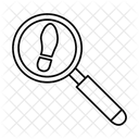Find Footprint  Icon