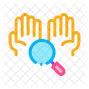 Illustration Hand Internet Icon