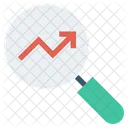 Magnifier Search Finance Icon