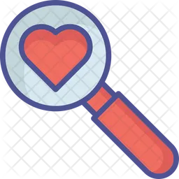 Find Heart  Icon