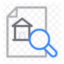 Search Document House Icon
