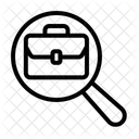 Job Find Magnifier Icon