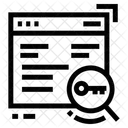 Find keyword  Icon