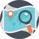 Location Finding Search Icon