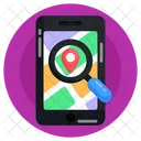 Find Location Search Location Location Analysis Icon