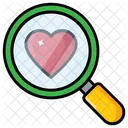 Find Love Search Love Heart Search Icon