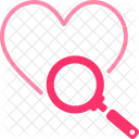 Find Love Romance Heart Icon