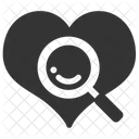 Find Love Find Heart Icon
